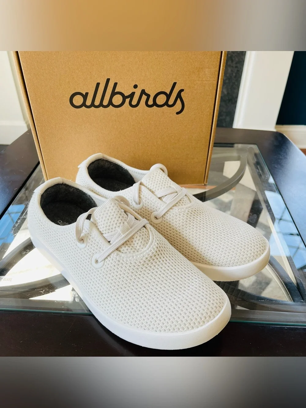 Allbirds Tree Skippers Lace-Up Sneakers Kaikoura White Men's 8 (women's 9.5)